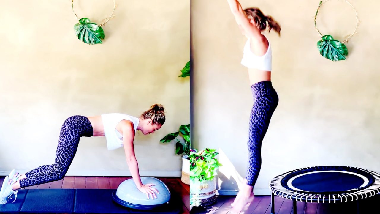 22 MIN Arms, Abs & Booty Bosu Sculpt + 22 MIN Split Jump Fun Finalé